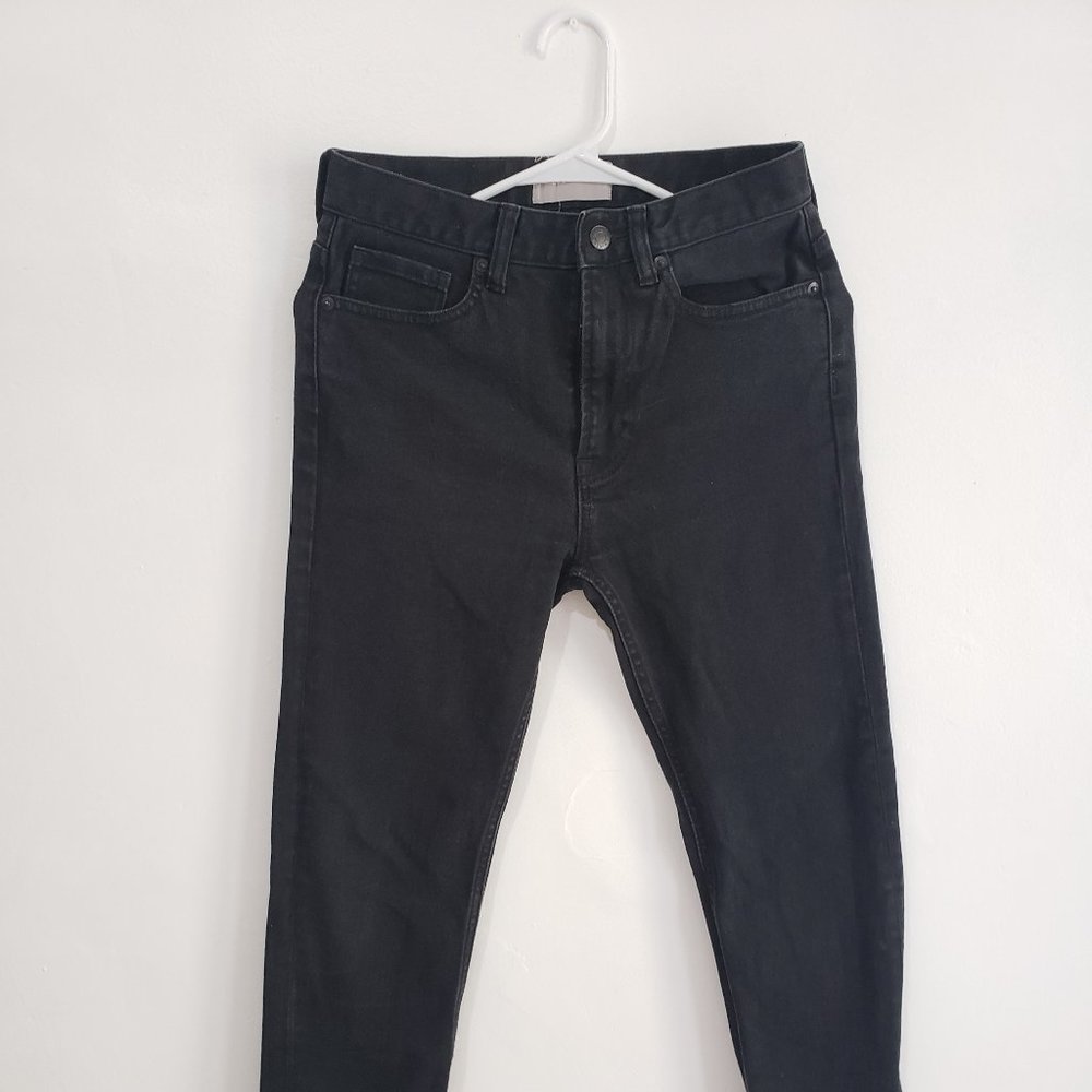 Everlane Black Regular Skinny Jeans - 25